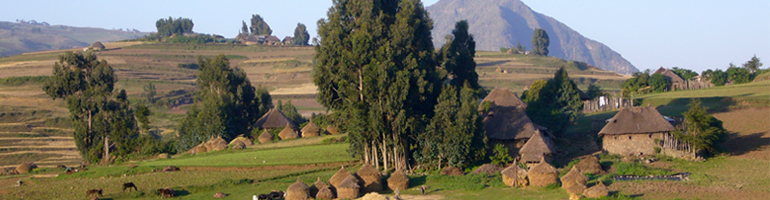 Ankober traditional houses