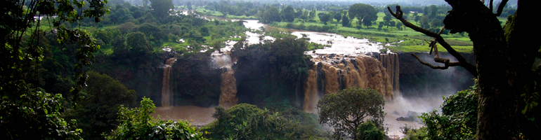 blue nile falls